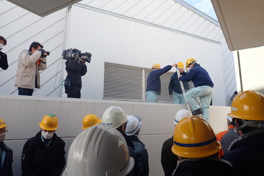 豊橋港合同避難訓練